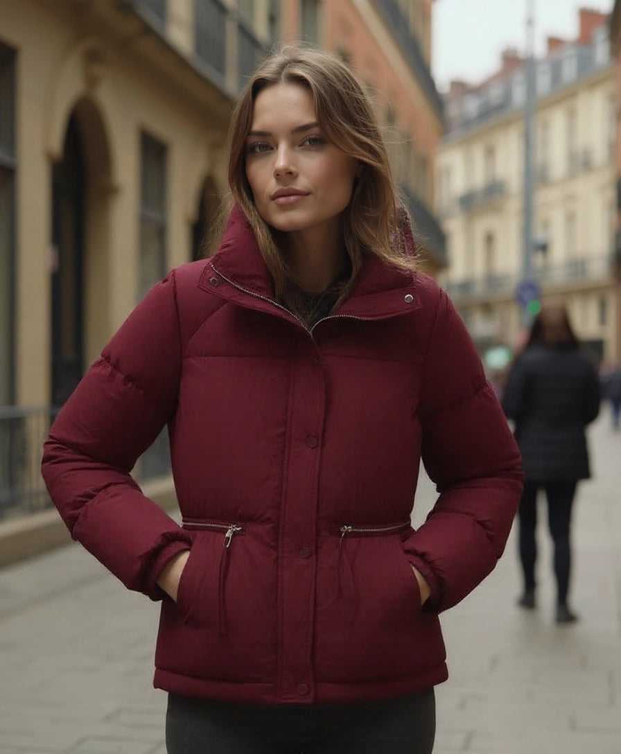 SnowBelle™ Winter Short Padded Jacket