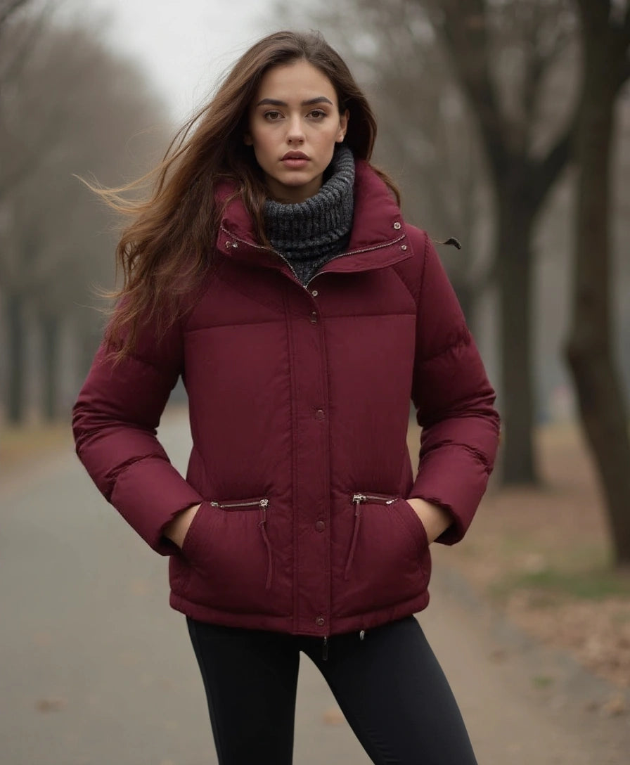 SnowBelle™ Winter Short Padded Jacket